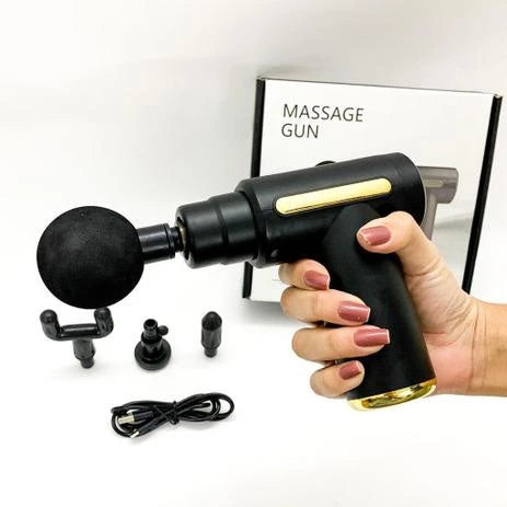 Massageador Muscular Profissional de Alta Frequência – Seu Parceiro para Relaxamento e Recuperação!