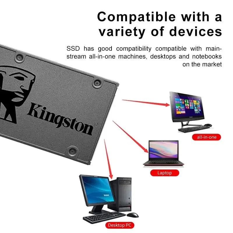 🚀SSD Kingston A400 960GB 480GB 240GB  2.5 Inch – a solução perfeita para quem busca desempenho superior e confiabilidade para seu computador.🚀